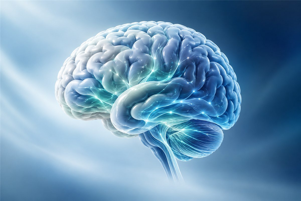 Brain anatomy illustration